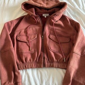 Bohme Rust Hooded Sweatshirt